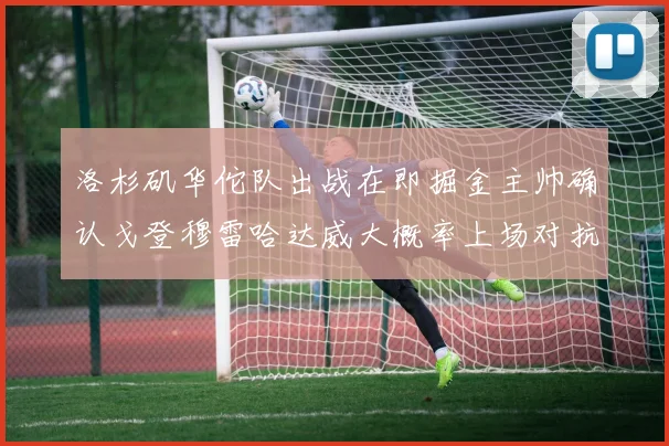 洛杉矶华佗队出战在即掘金主帅确认戈登穆雷哈达威大概率上场对抗湖人